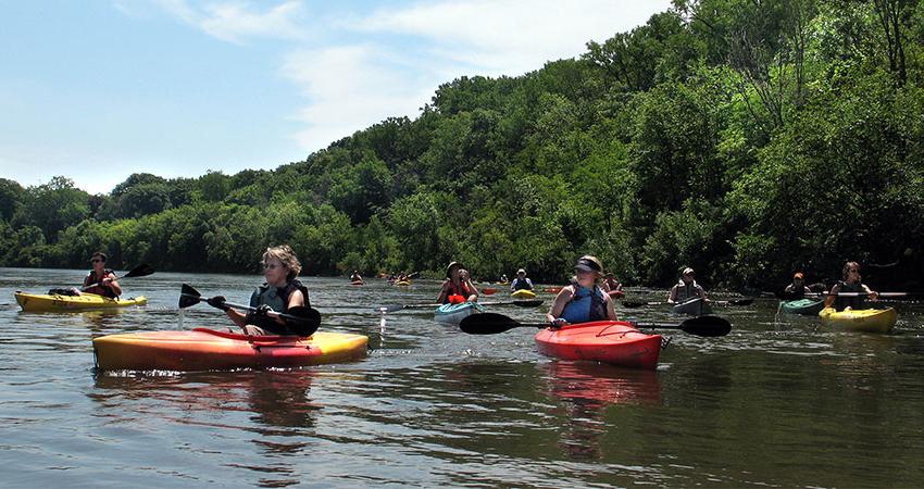 Kayaking